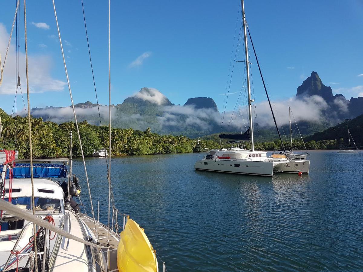 2 Nuits Insolites & 1 Excursion Voile A Bord Du Voilier Mori Ora Moorea Luaran gambar