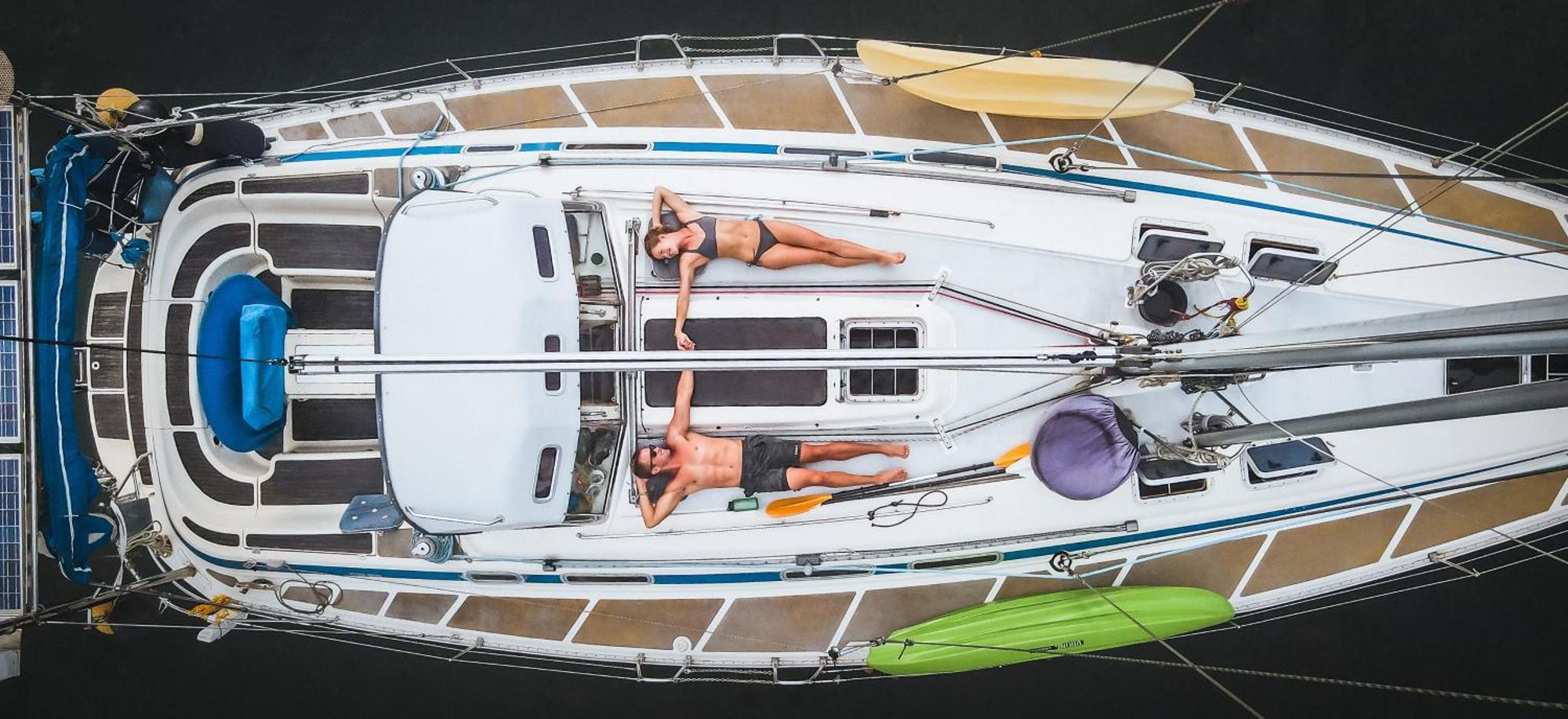 2 Nuits Insolites & 1 Excursion Voile A Bord Du Voilier Mori Ora Moorea Luaran gambar